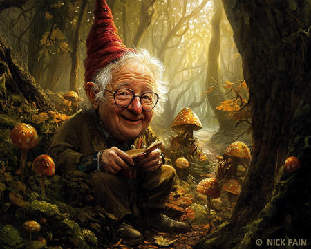Gnome Chomsky
AI Camera
© Nick Fain